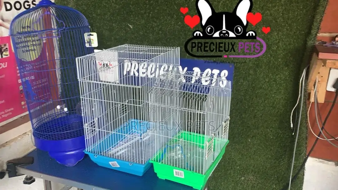 3 Different Size of Parrots Cages