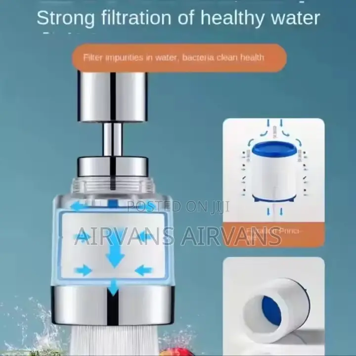 360 Rotation Faucet Water Filter Purifier( Free 1 Filter)