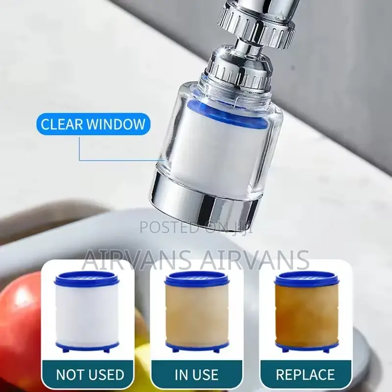 360 Rotation Faucet Water Filter Purifier( Free 1 Filter)