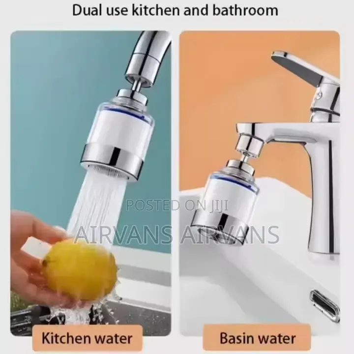 360 Rotation Faucet Water Filter Purifier( Free 1 Filter)