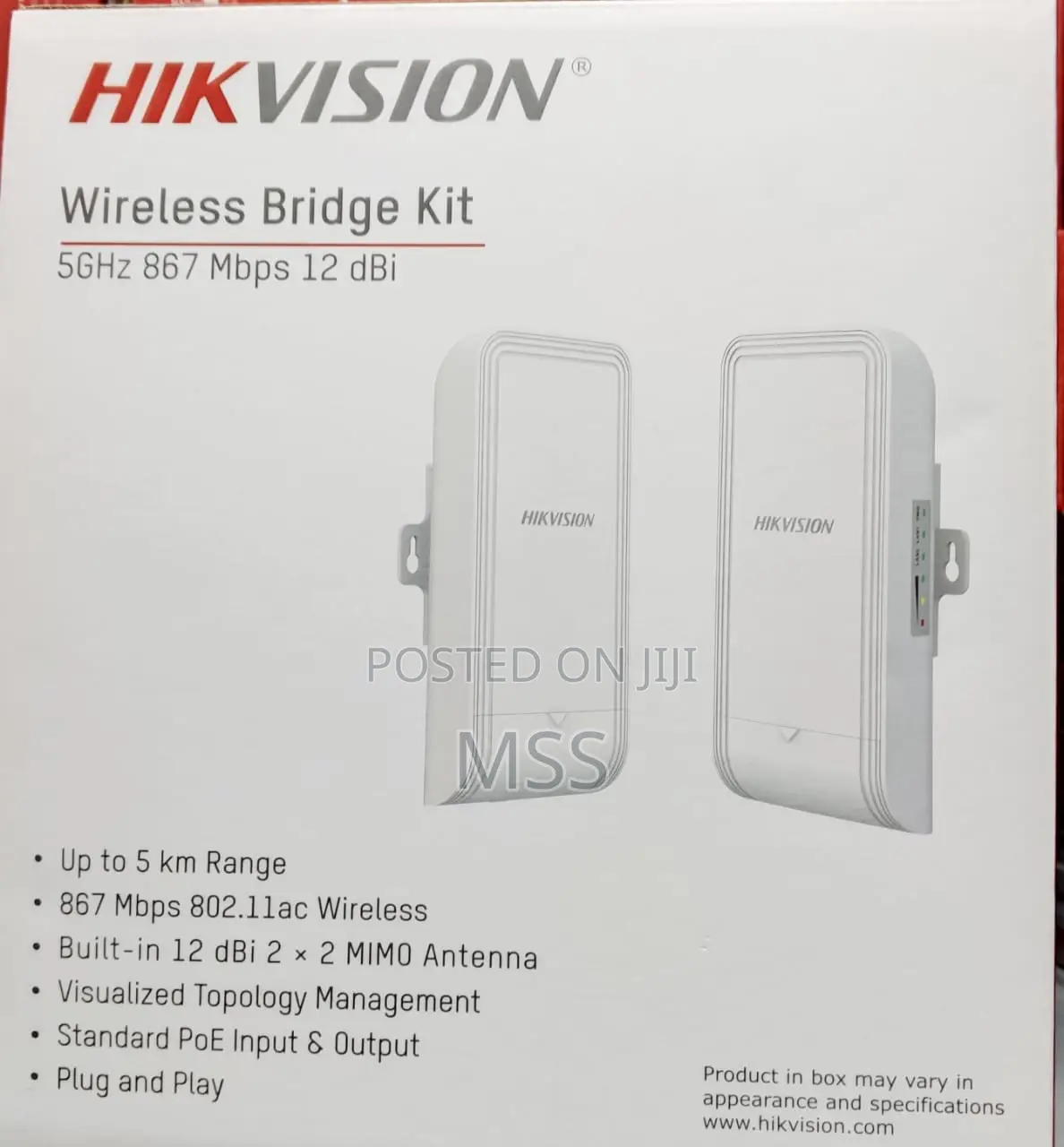 5ghz 867mbps 5km Wireless Bridge Kit Station