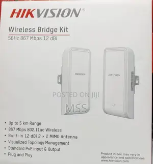 5ghz 867mbps 5km Wireless Bridge Kit Station