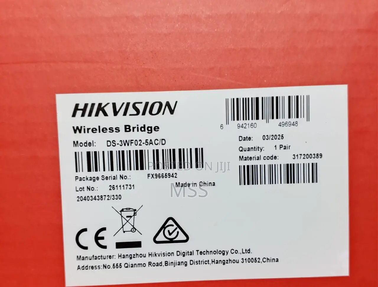 5ghz 867mbps 5km Wireless Bridge Kit Station