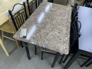 Wooden Dining Sets With Metal Frame
