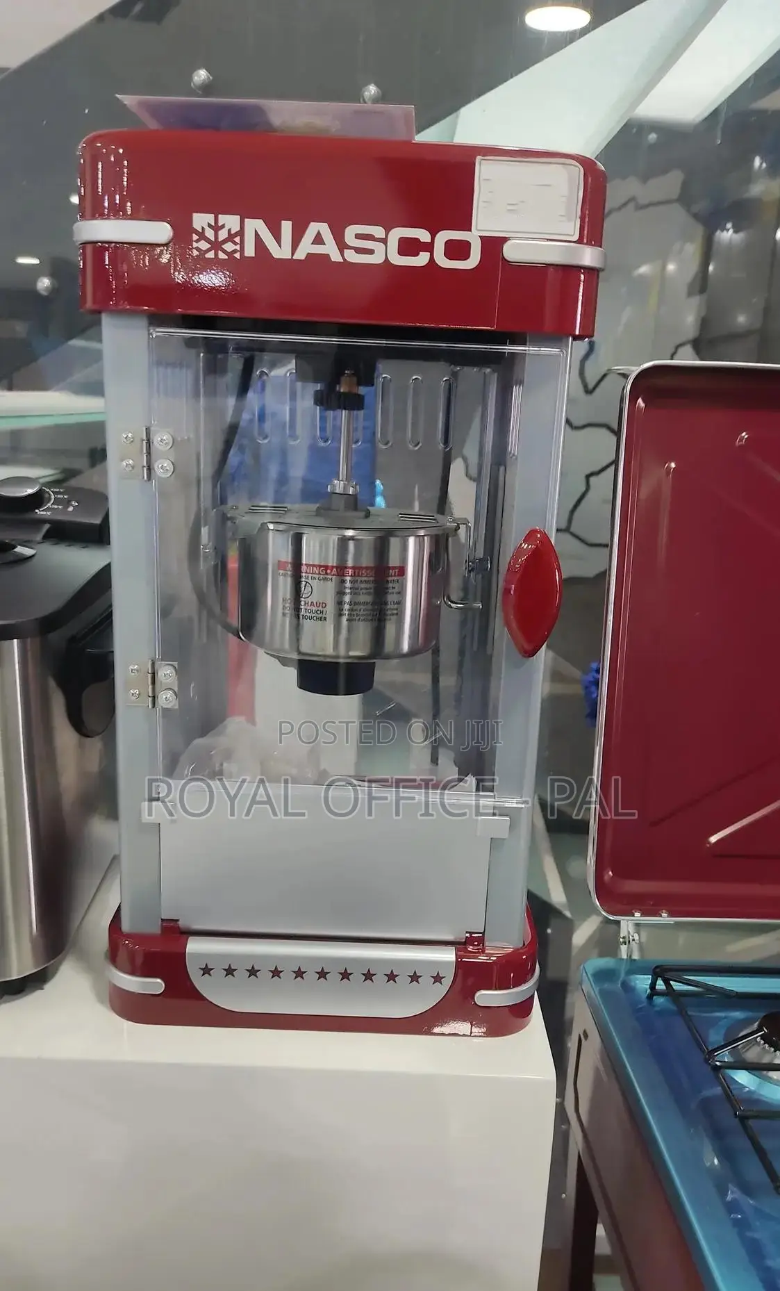 Cups Capacity Nasco 370 Watts Pop Corn Maker