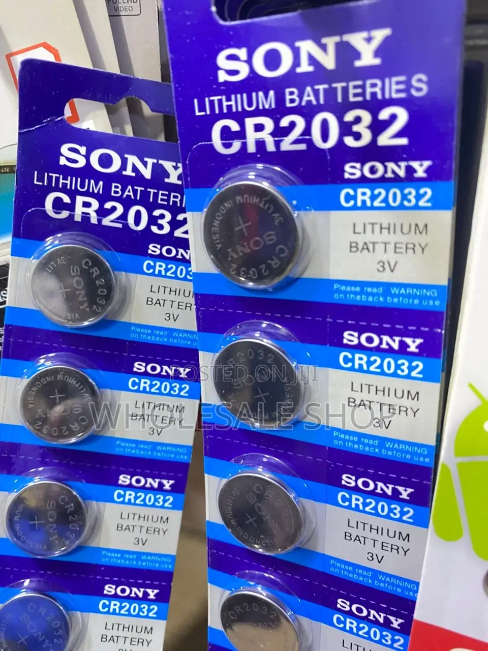 Cr2032 Sony Lithium Battery