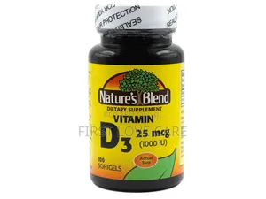 Photo - Nature's Blend Vitamin D3 25mcg(1000iu) 100pill