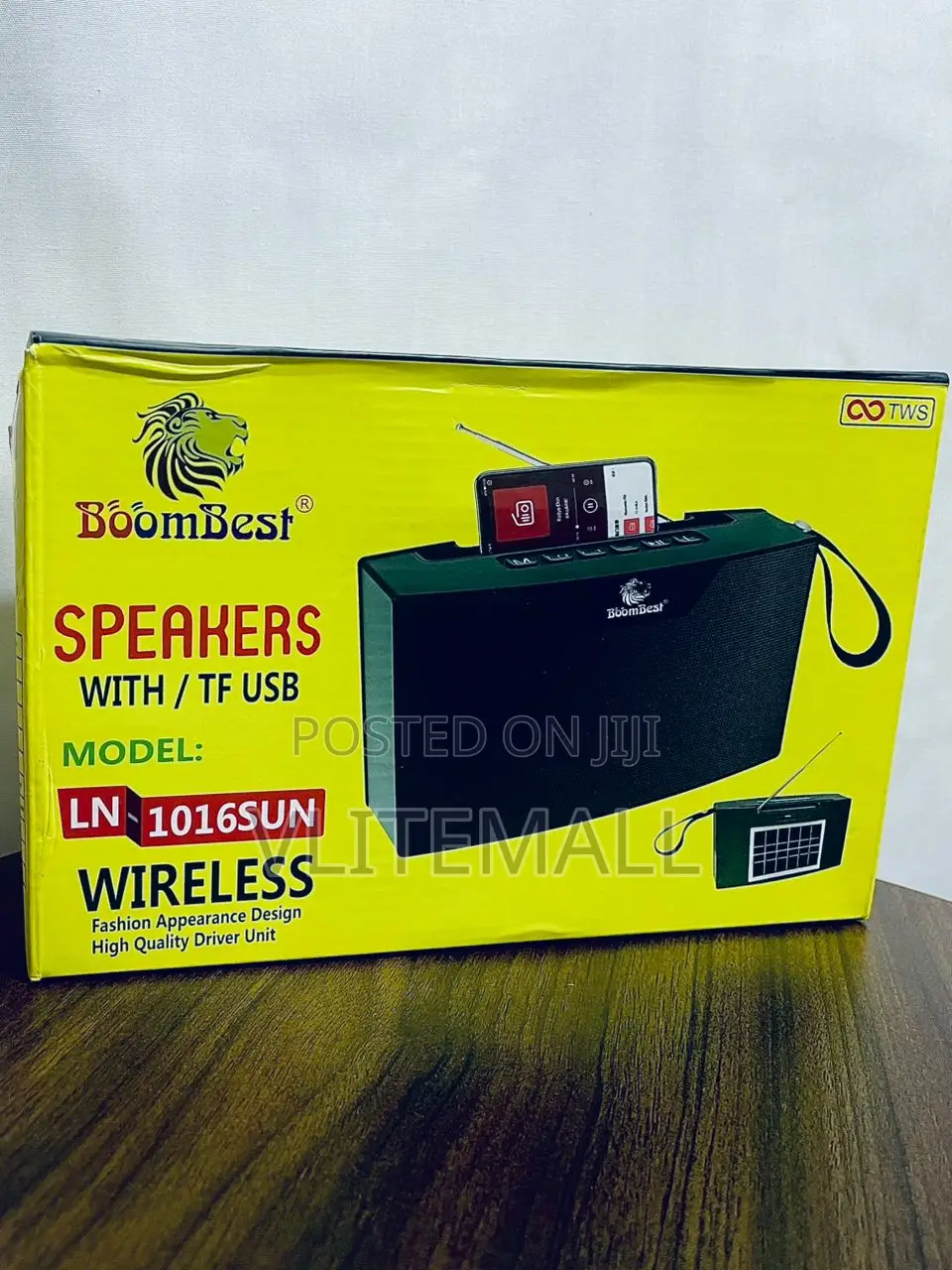 Boombest Bluetooth Solar Speaker ( Ln-1016sun )