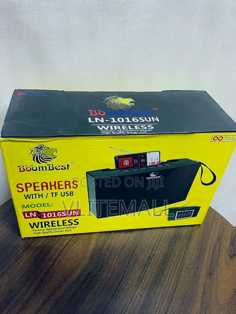 Boombest Bluetooth Solar Speaker ( Ln-1016sun )