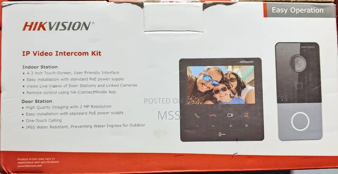 Ip Video Intercom Kit 5'' Screen-Hikvison