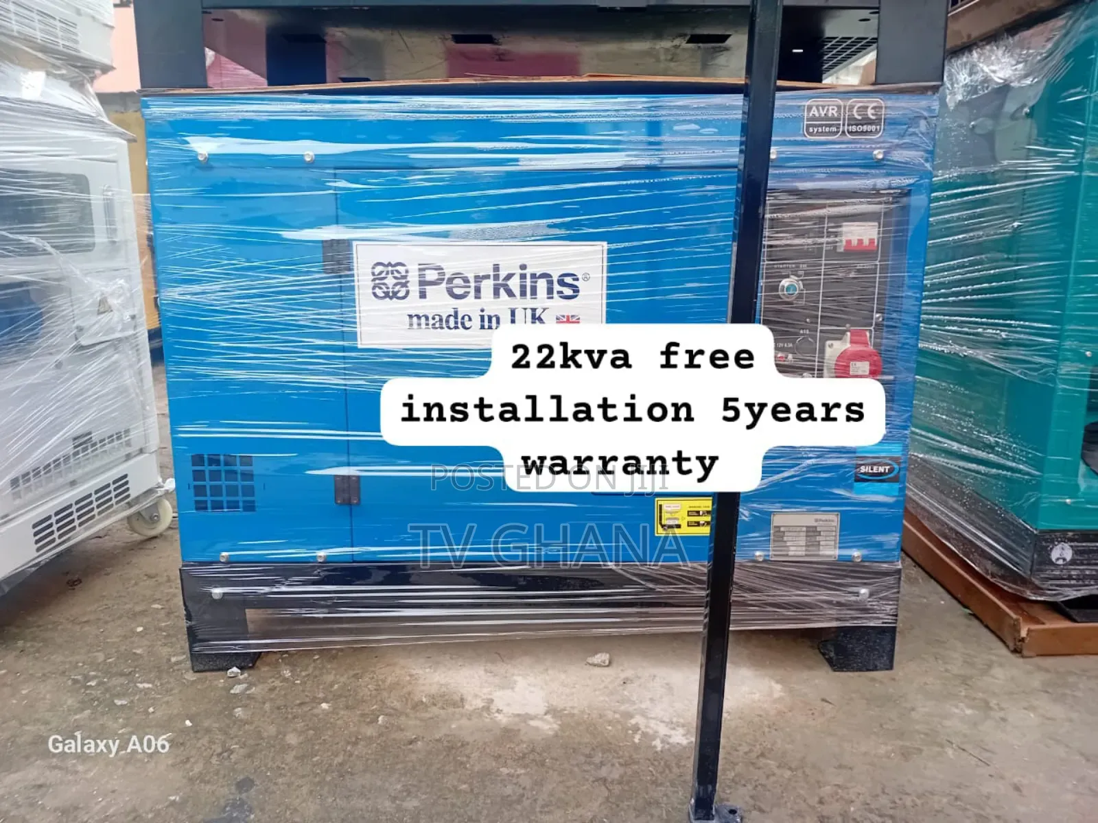 Portable Generator for Easy Use Perkins 22kva Diesel 22kva