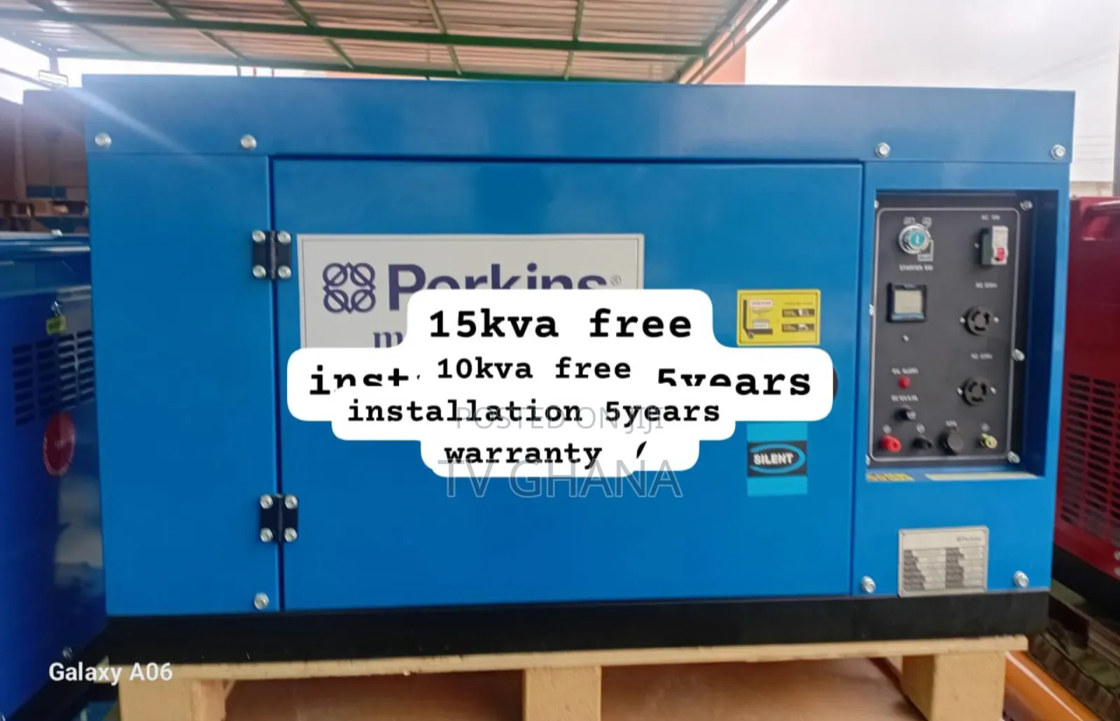 Generator Installation and Maintenance Perkins 18kva Diesel