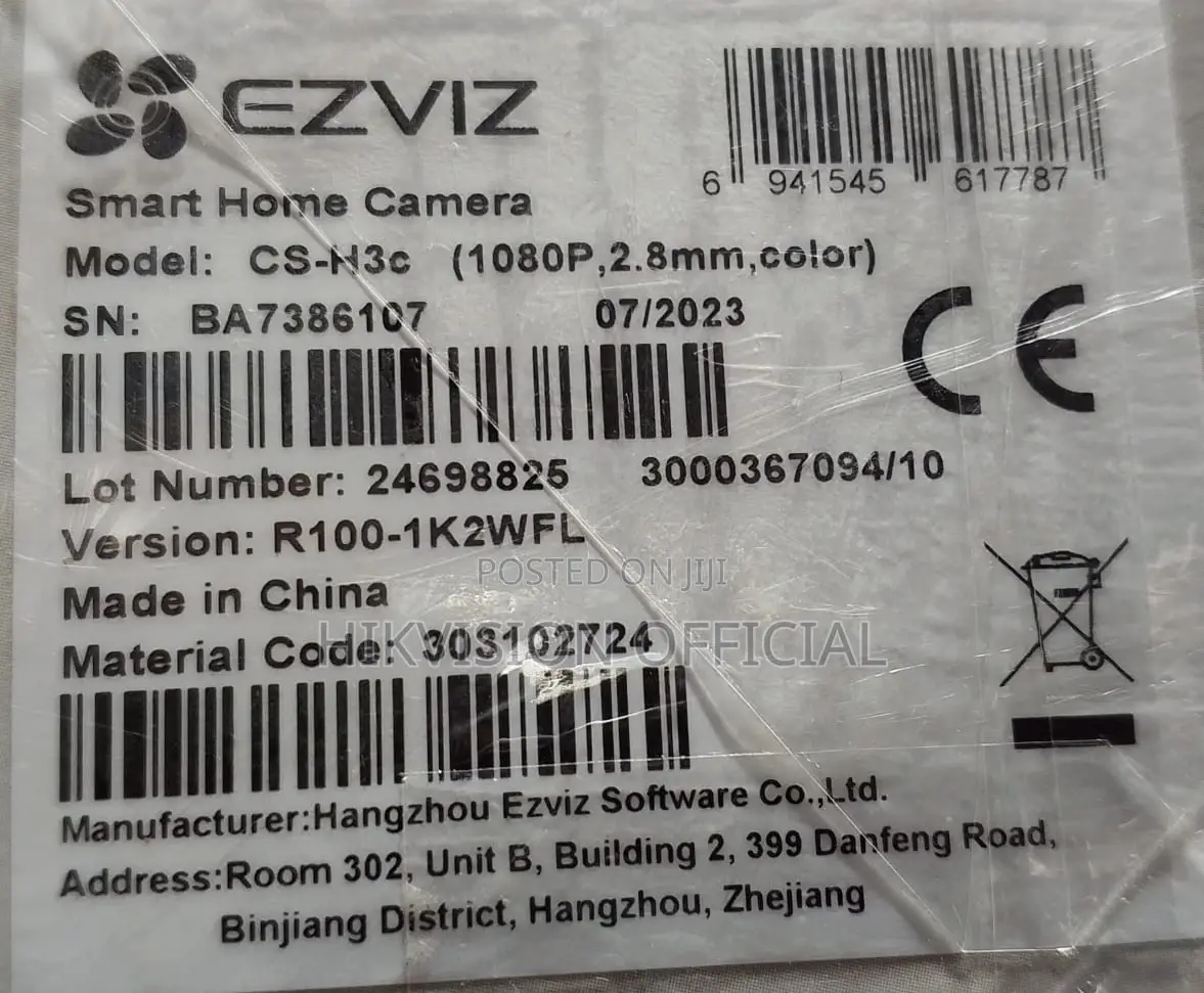 Ezviz Ty1 Pro Standlone