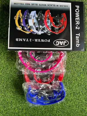 Jac Power 2 Tambourine With All The Colors