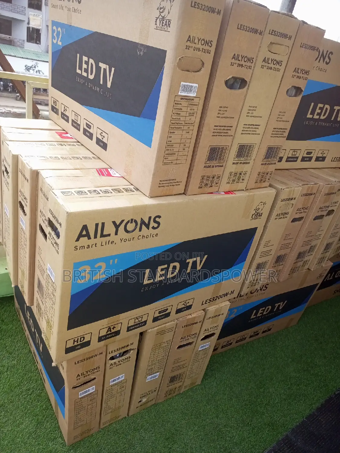 Access to Digital Channels Ailyons 32 Inches Digital Tv