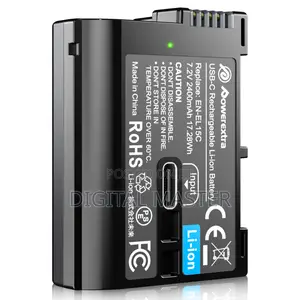 Powerextra Lp-E15 Battery (Usb-C Charging)