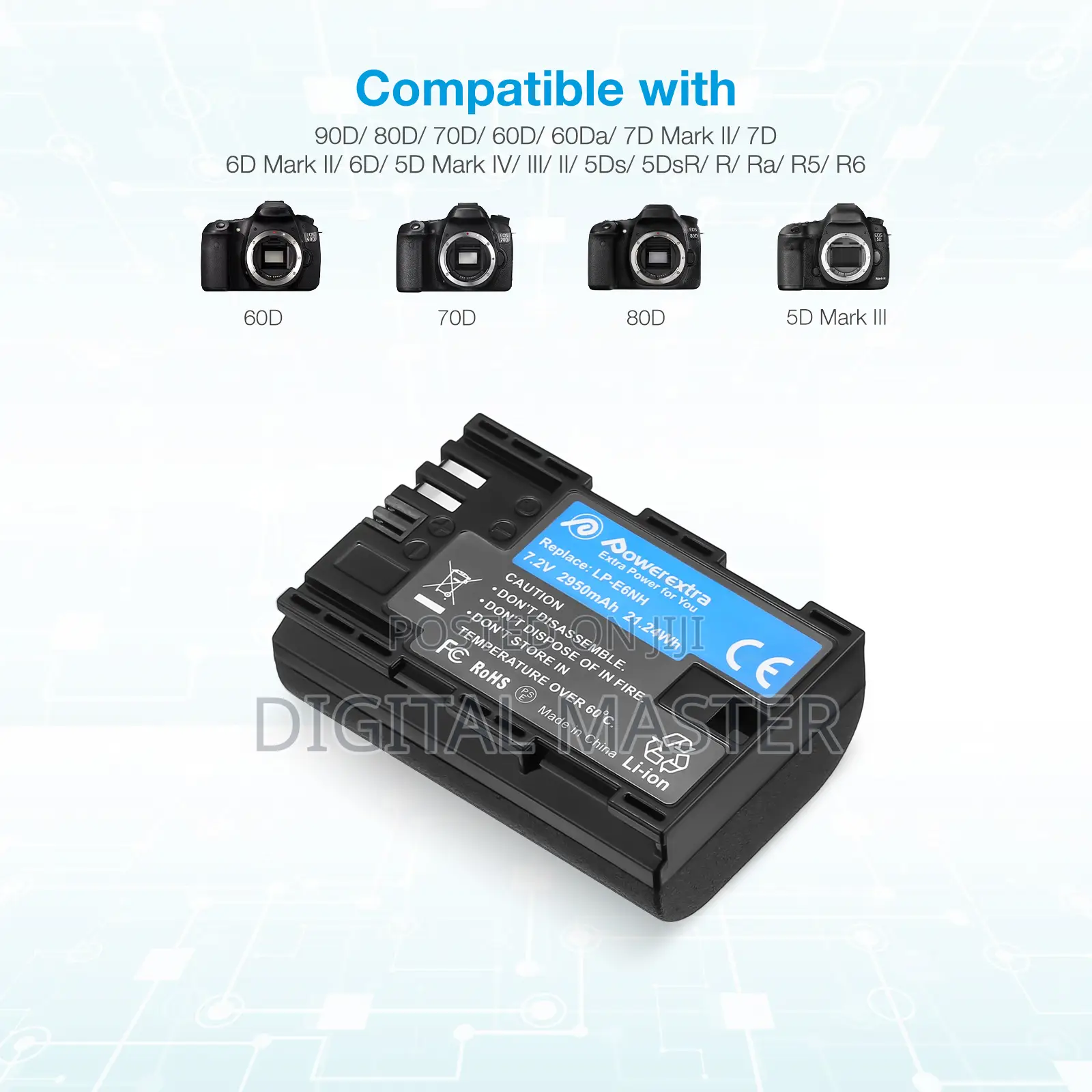 Powerextra Lpe6nh Battery (Usb-C Charging)