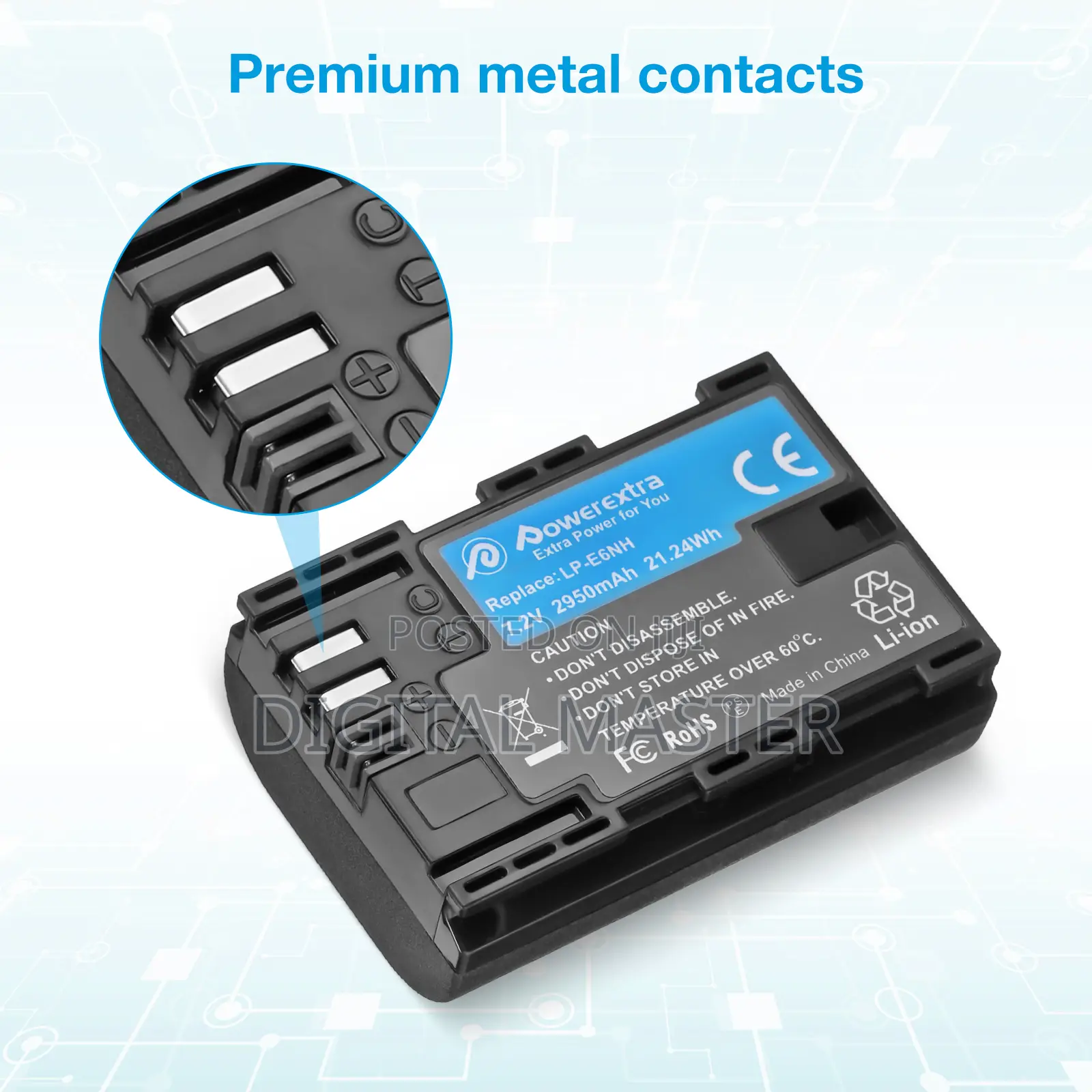 Powerextra Lpe6nh Battery (Usb-C Charging)
