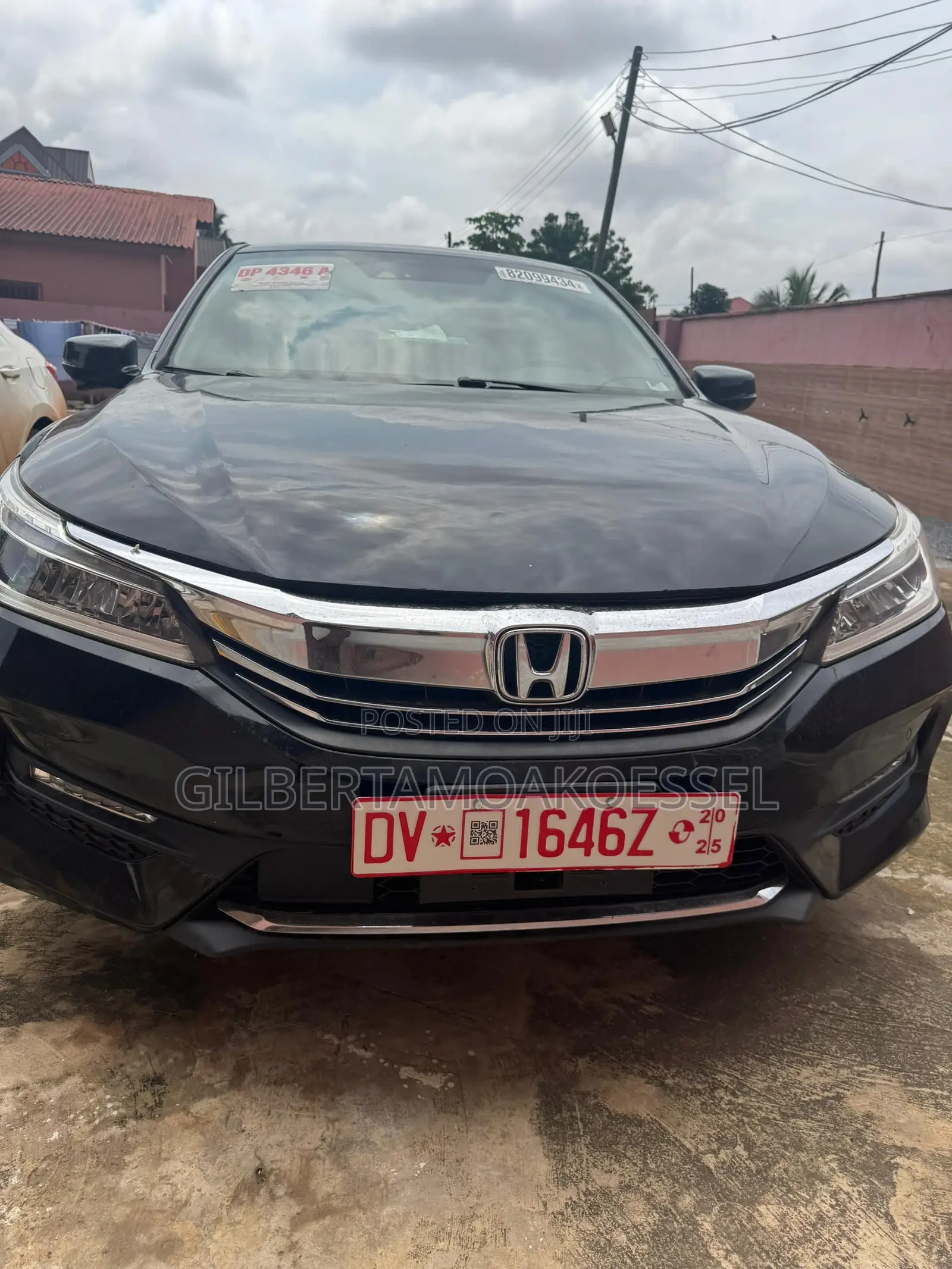 Honda Accord Touring V6 4dr Sedan FWD (3.5L 6cyl 6A) 2017 Black