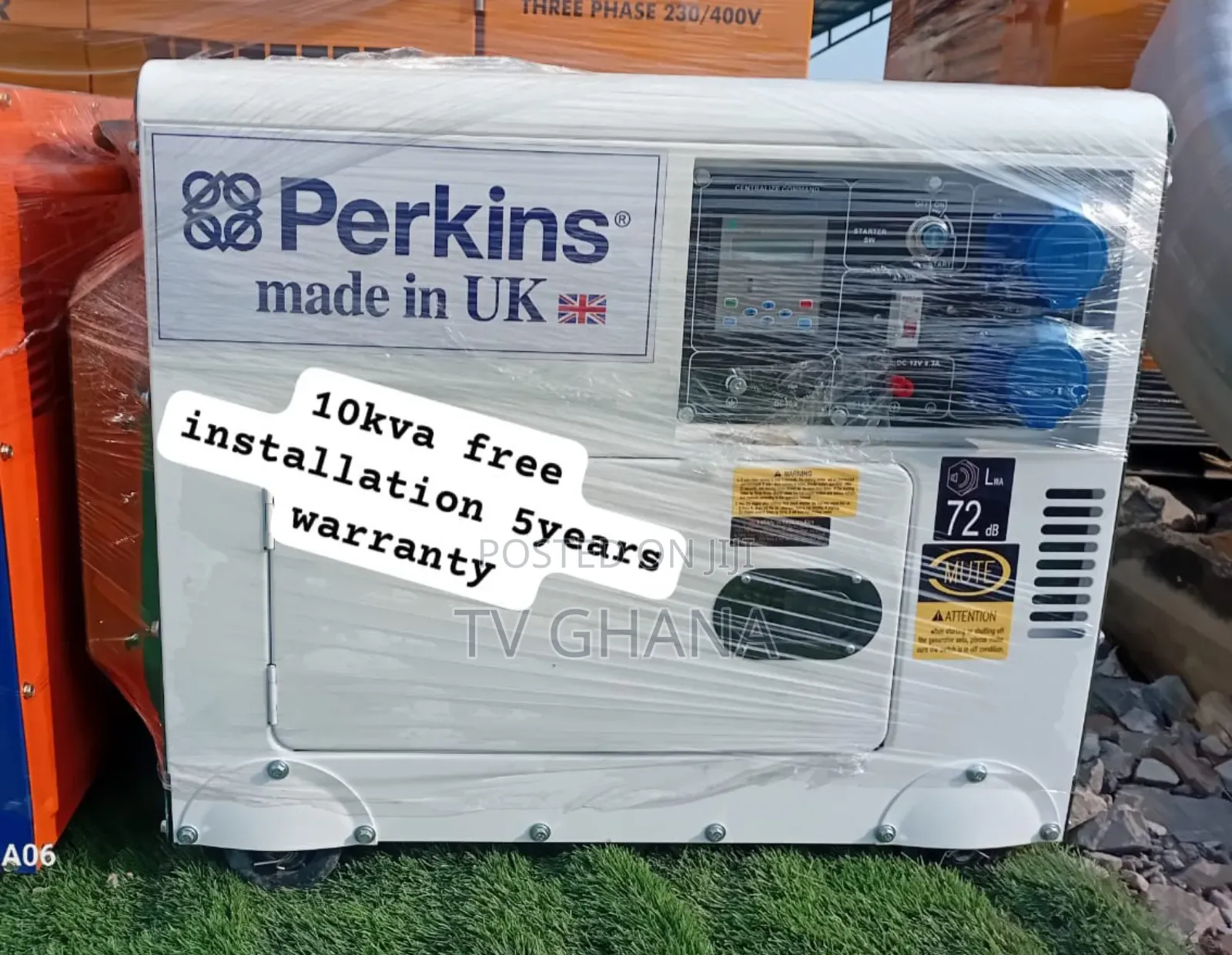 Generator Emergency Backup Perkins 10kva Diesel 13000watts