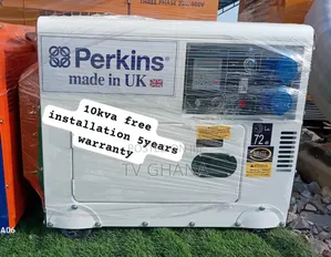 Generator Emergency Backup Perkins 10kva Diesel 13000watts