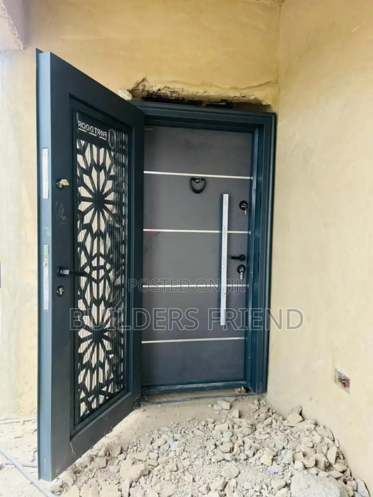 Burglarproof Heavy Single Turkish Door
