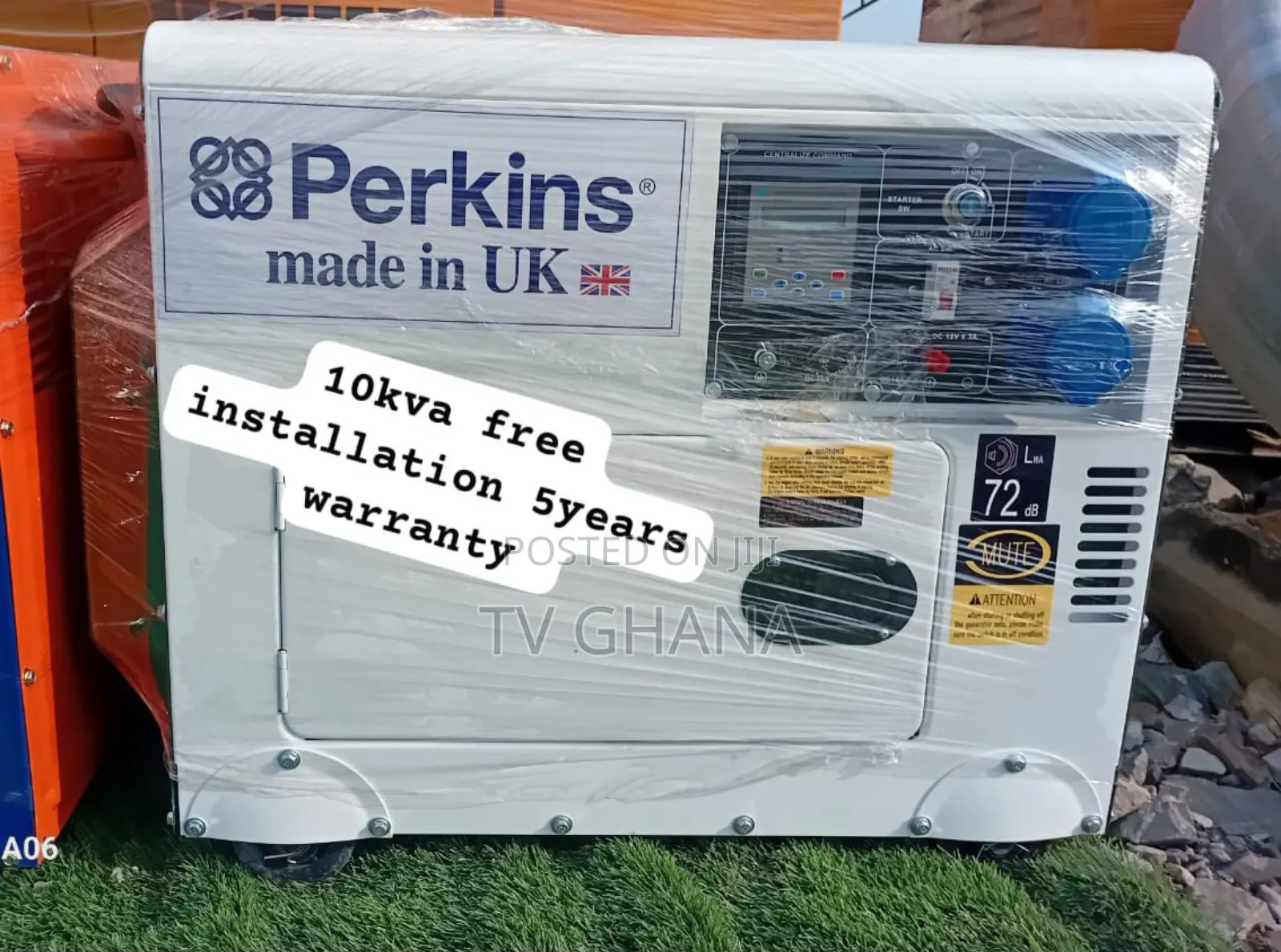 Improve With Perkins 10kva 13000wats Diesel Silent 10kva