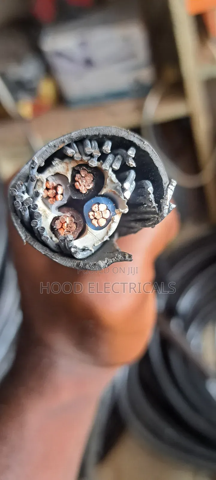 4×25mm Copper Armoured/Underground Cable