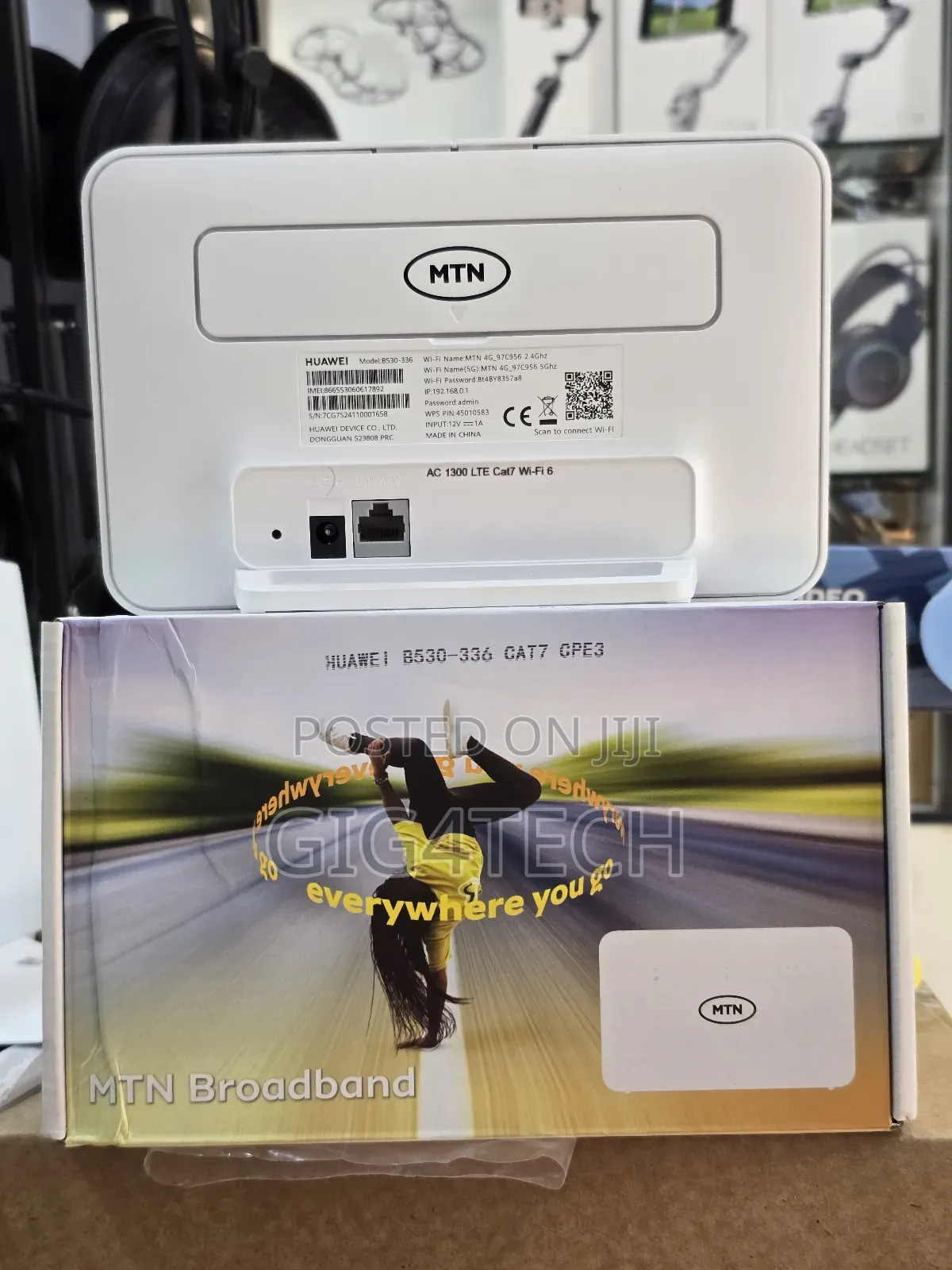 MTN Cat 7 4g Universal Dual Band Router