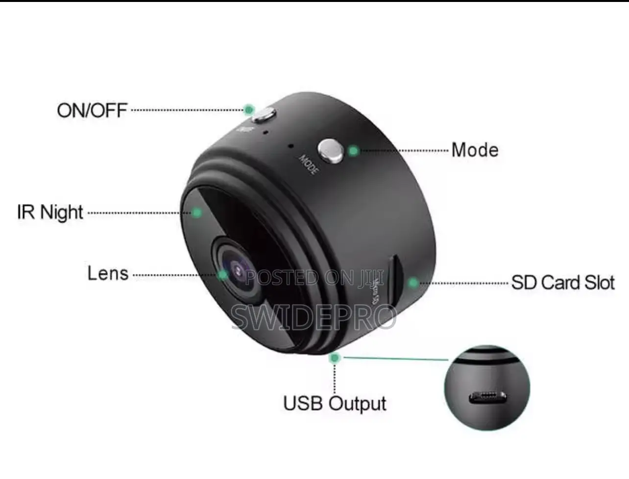 A9 Hd Wifi Ip Spy Camera