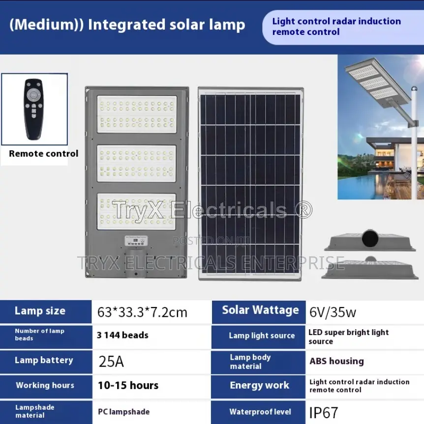 800w Led Solar Light - Tj