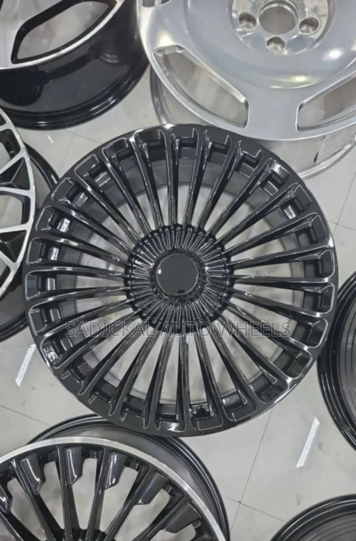 Original Mercedes Spokes Rim