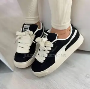 Puma Xl Suede Black and Cream