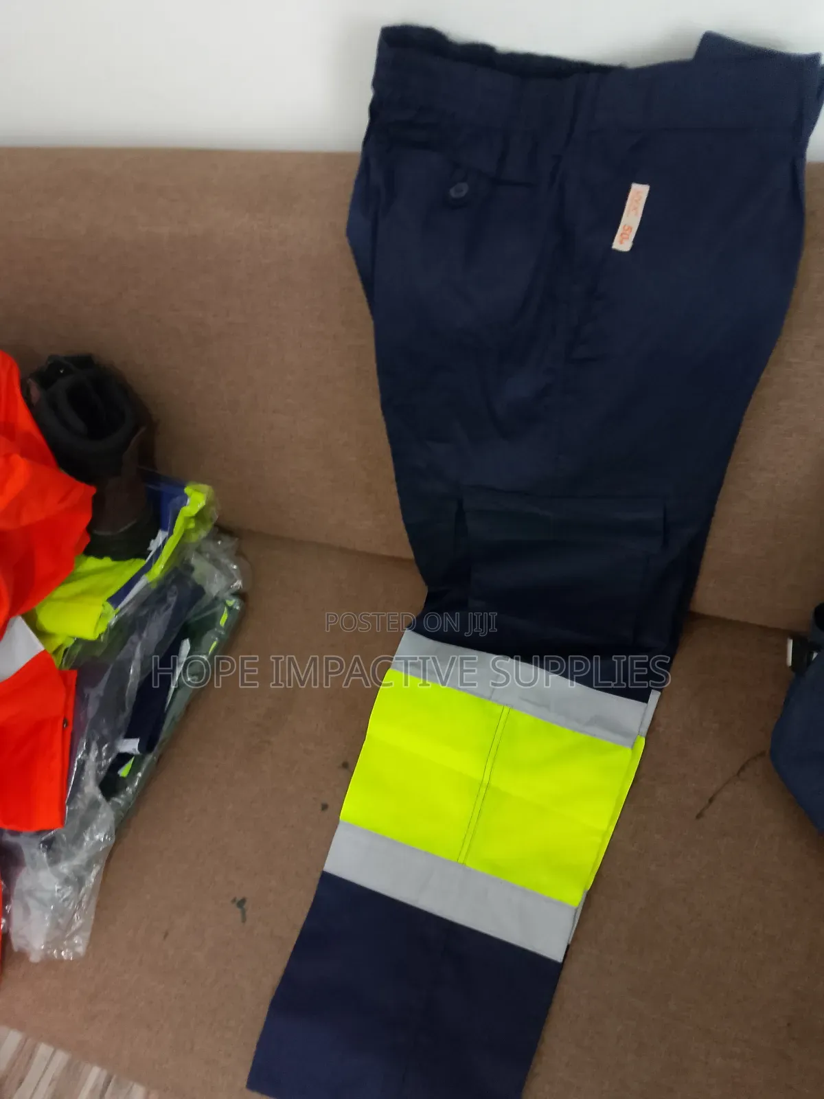 Quality Mining Trousers With Reflectors.