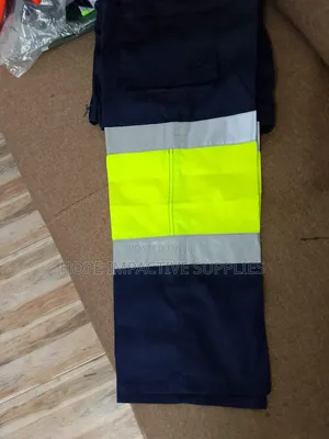 Quality Mining Trousers With Reflectors.