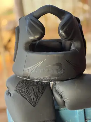 Boxing Gloves With Head Gear
