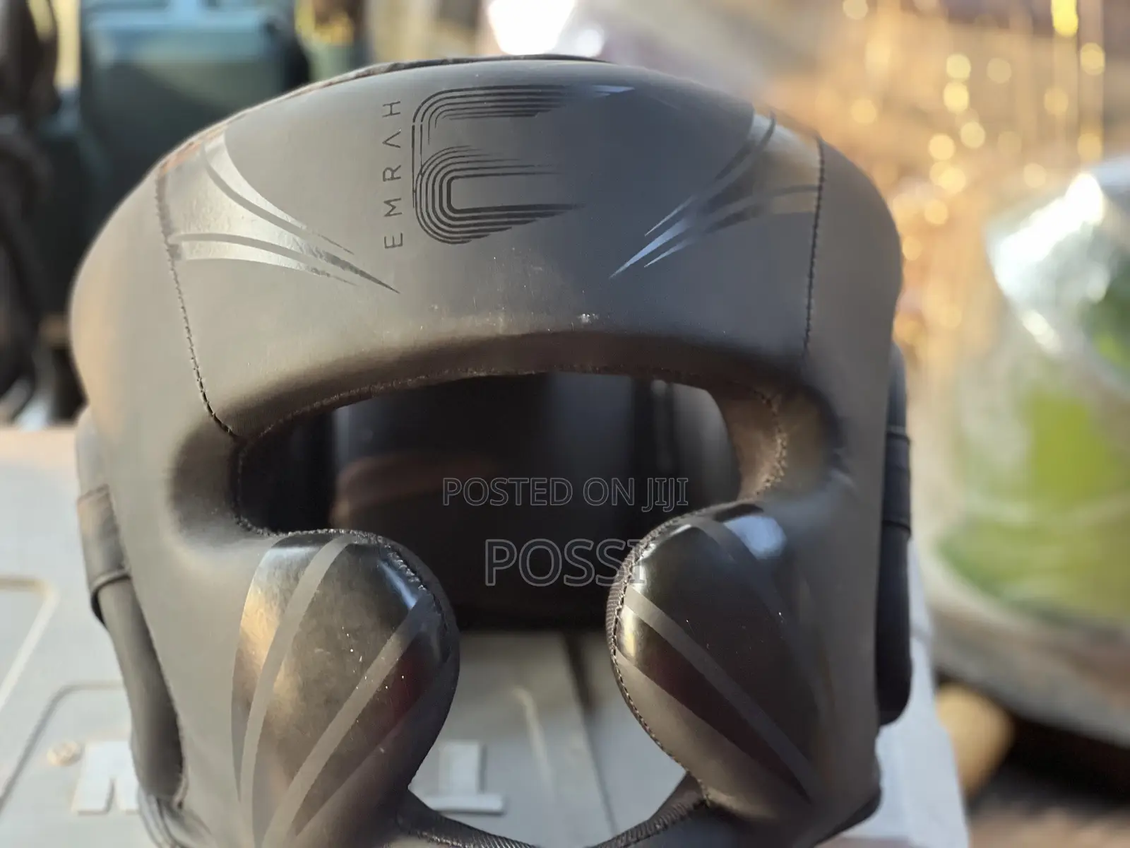 Boxing Gloves With Head Gear