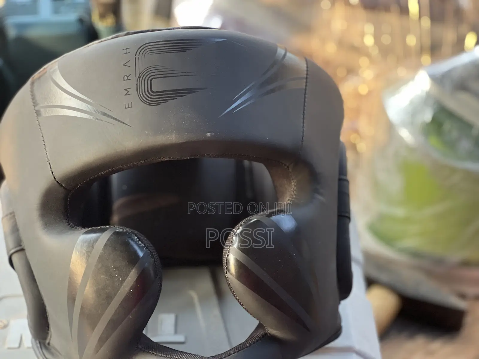 Boxing Gloves With Head Gear