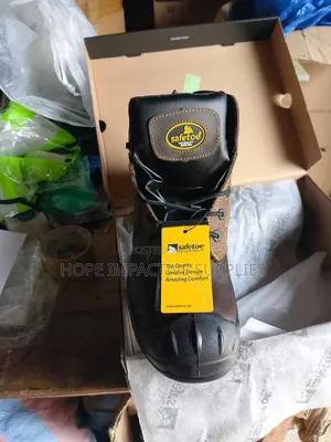 Safetoe Safety Boots <> Brown.