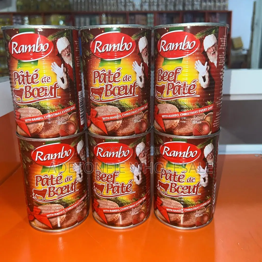 Wholesale Rambo Canned Beef Pate X20
