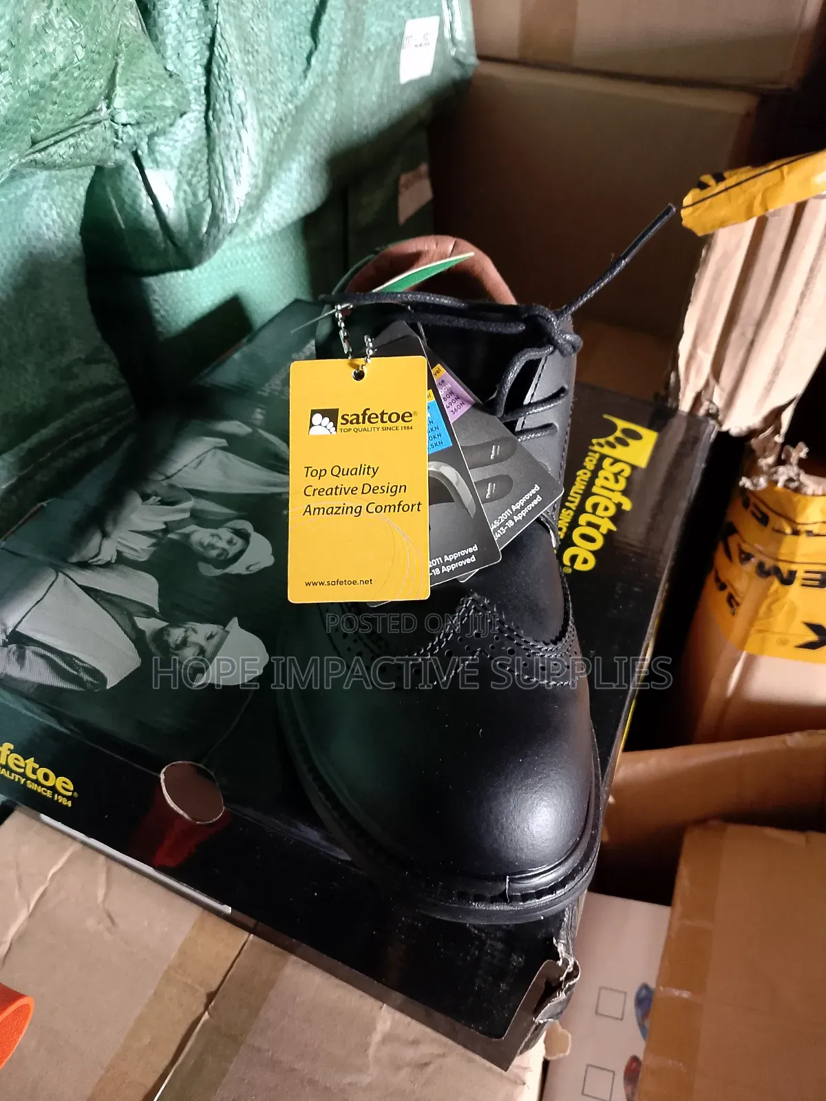 Executive Safetoe Shoe.