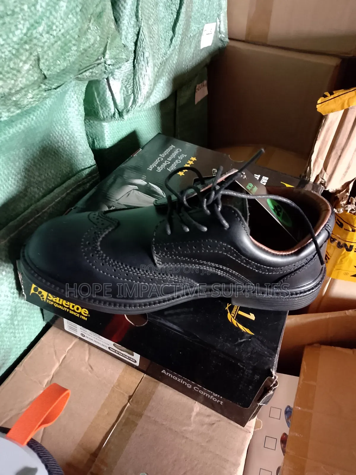 Executive Safetoe Shoe.