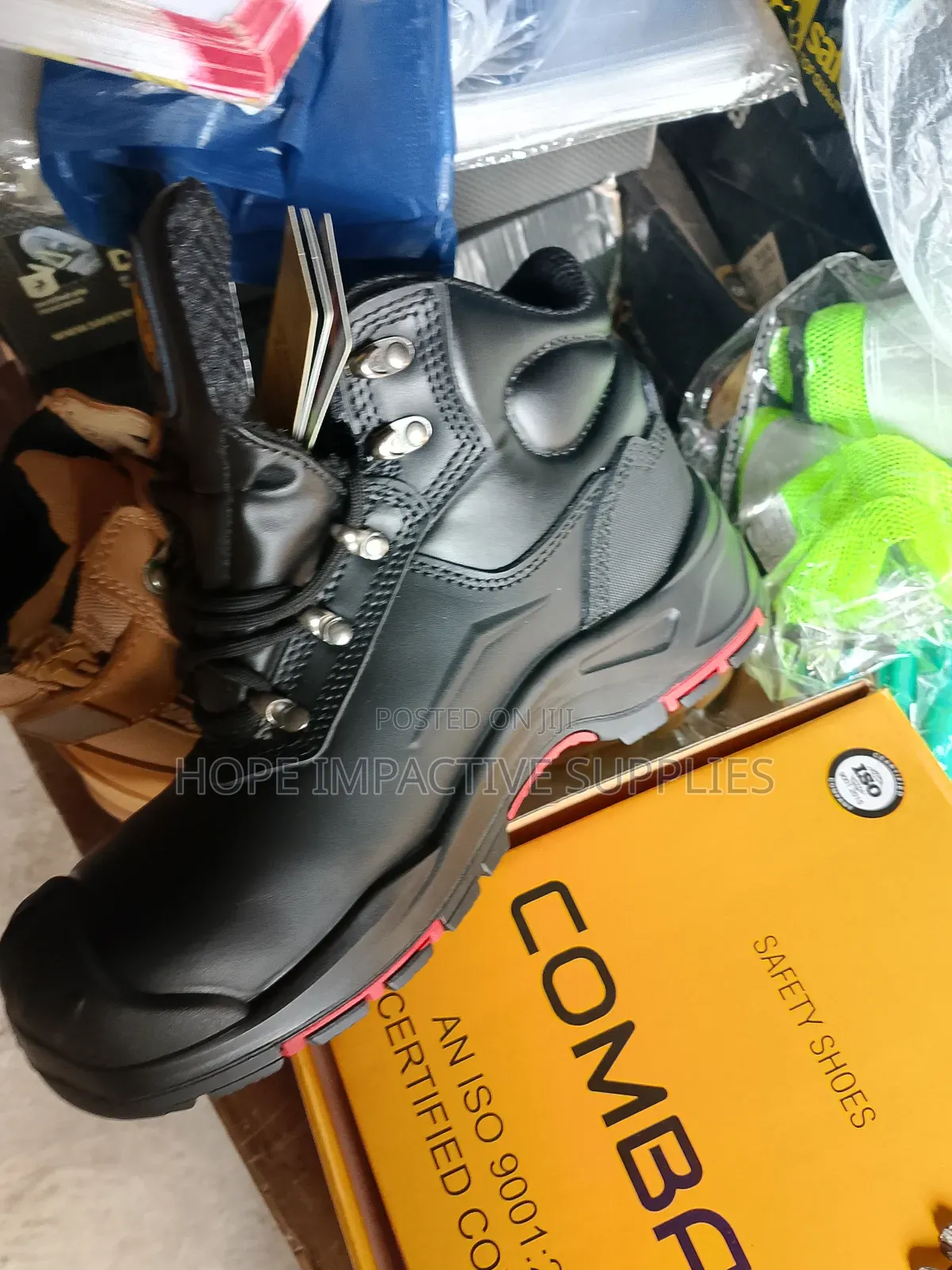 Safetoe Hd Safety Boot. Puncture, Slippery&Water Resistant.