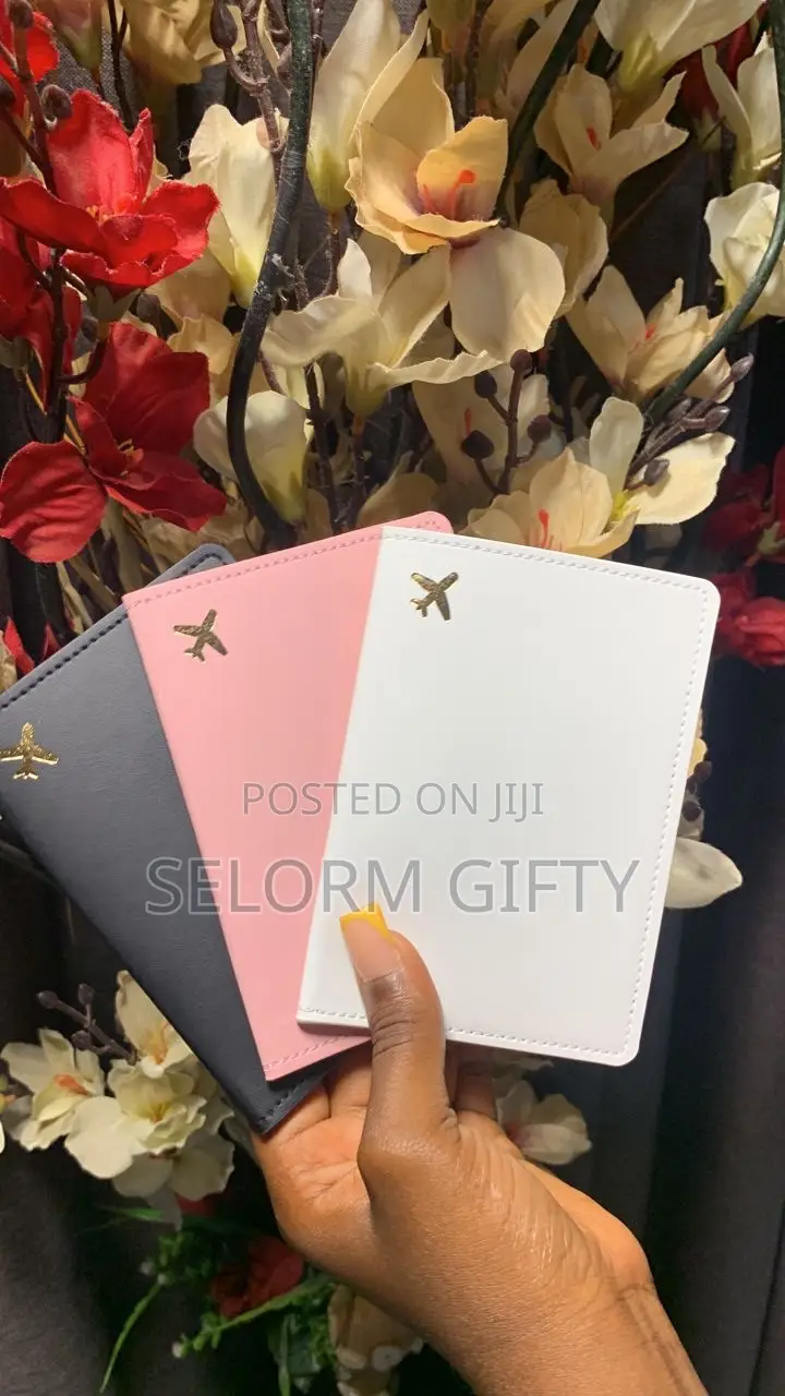 Nice Designed Leather Passport Covers in Different Colors