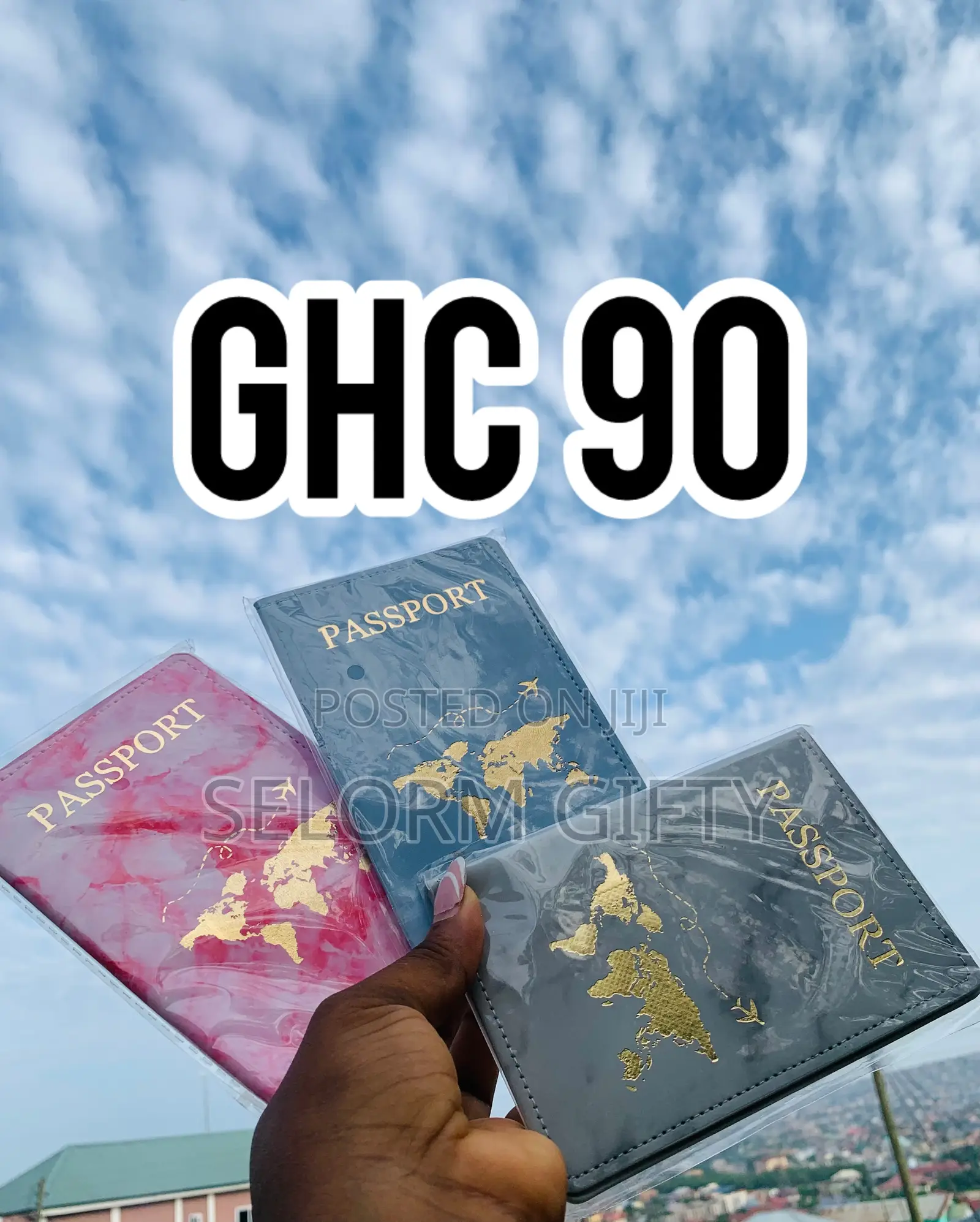 Nice Designed Leather Passport Covers in Different Colors