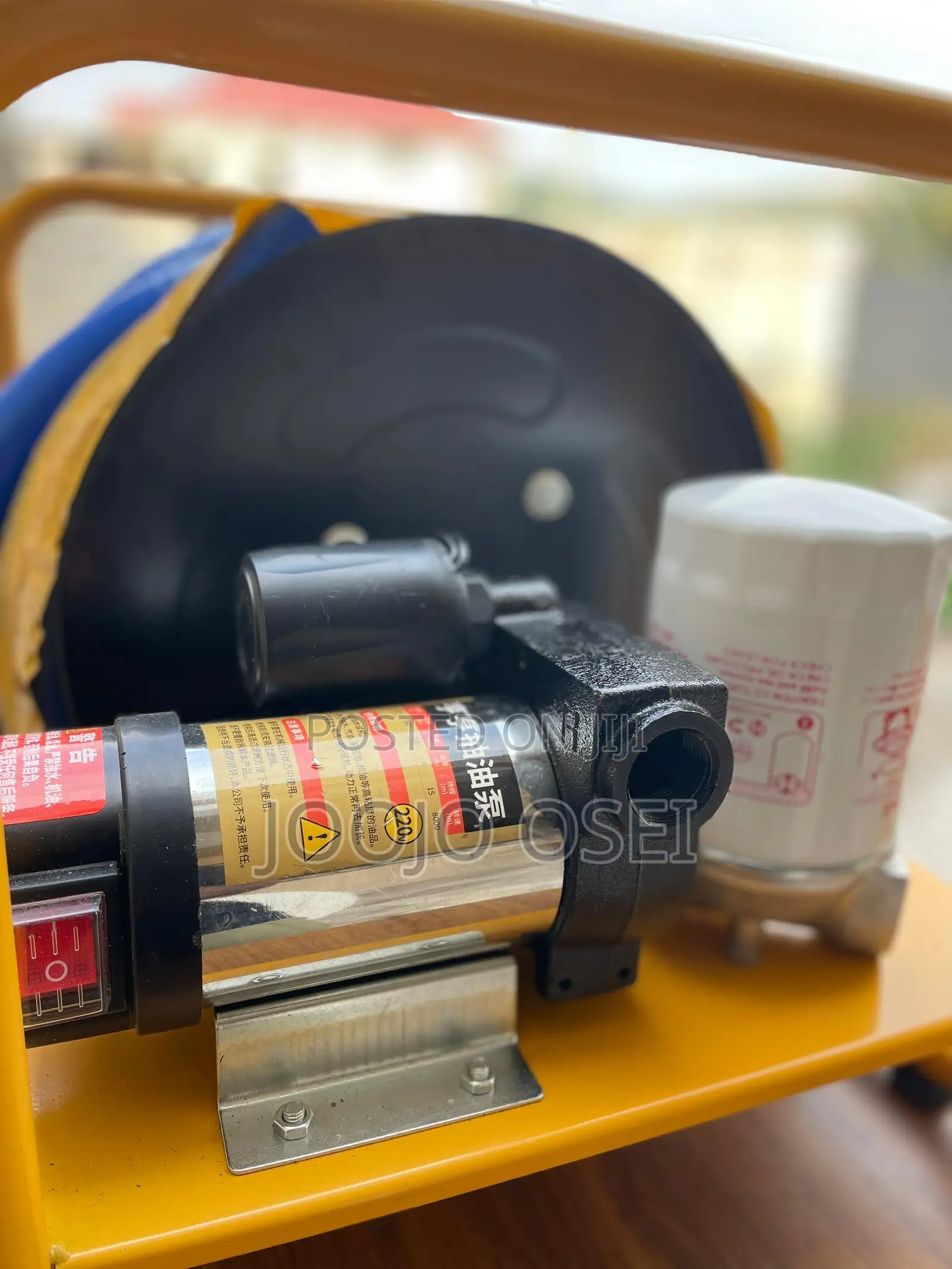Portable Fuel Transfer Pump Set