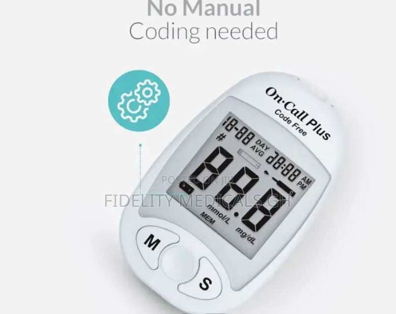 Glucose Meter (On•Call Plus)~Code Free