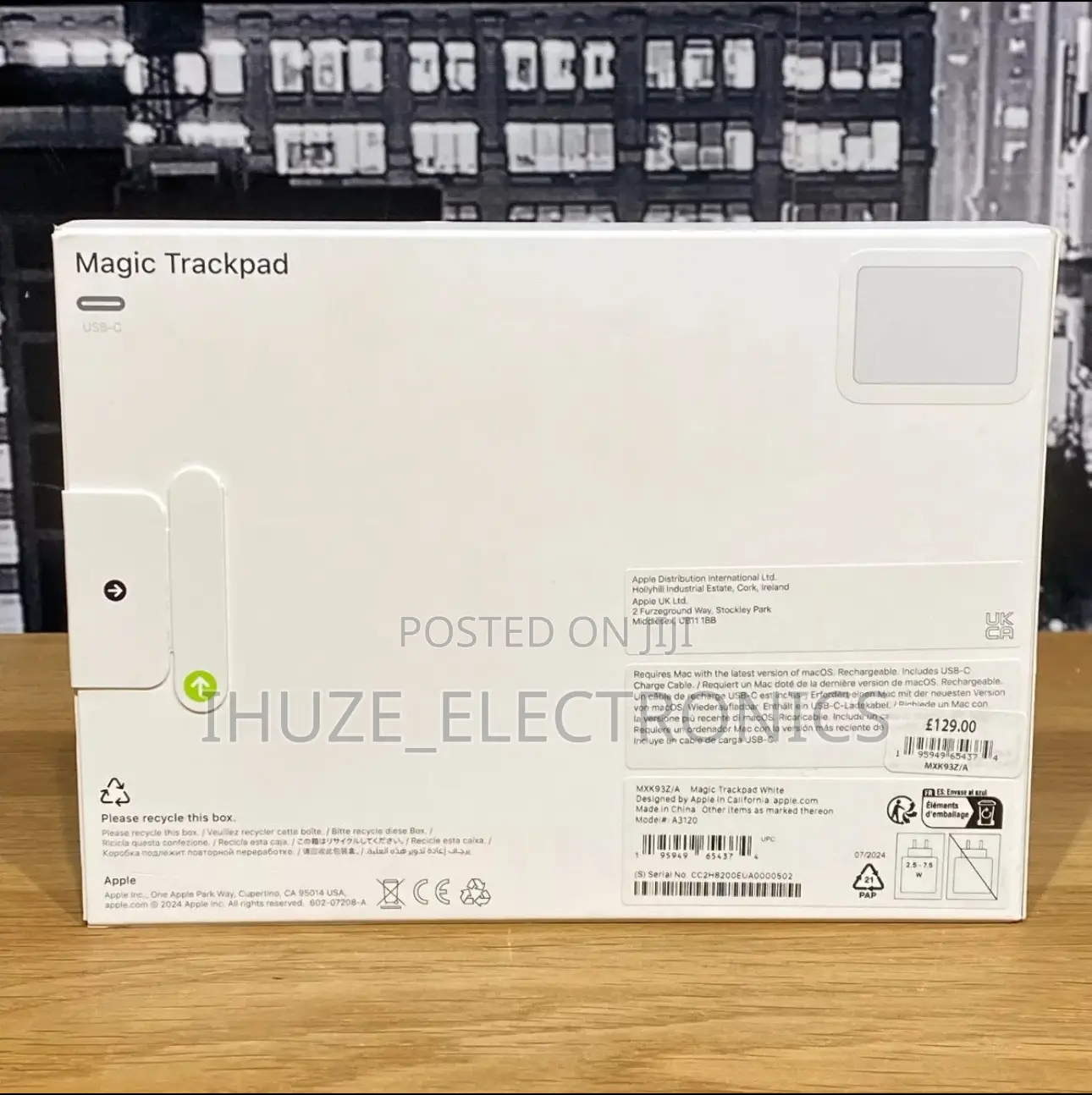 Latest Magic Trackpad (Usb‐C) - White Multi-Touch Surface