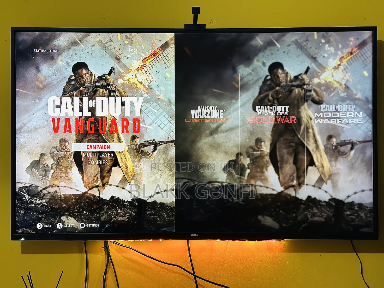 Dell 55”Inches 4k Ips Conference/Gaming Monitor