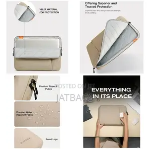 15 Inches Black Waterproof Laptop Sleeve (Free Delivery)